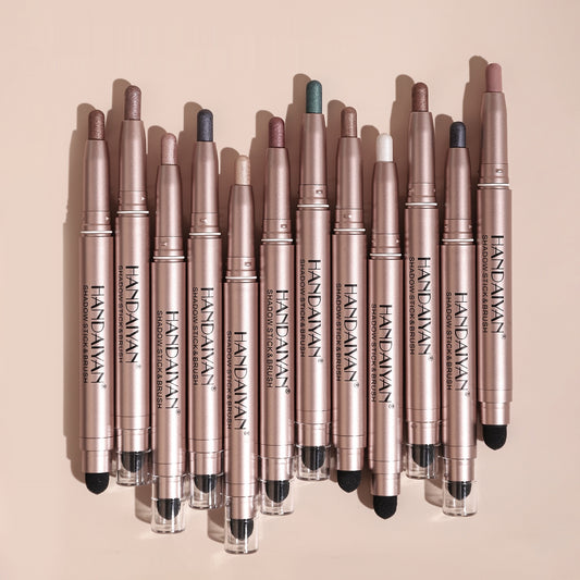 Stick d'ombre à paupières nacré ultra-brillant pour femmes