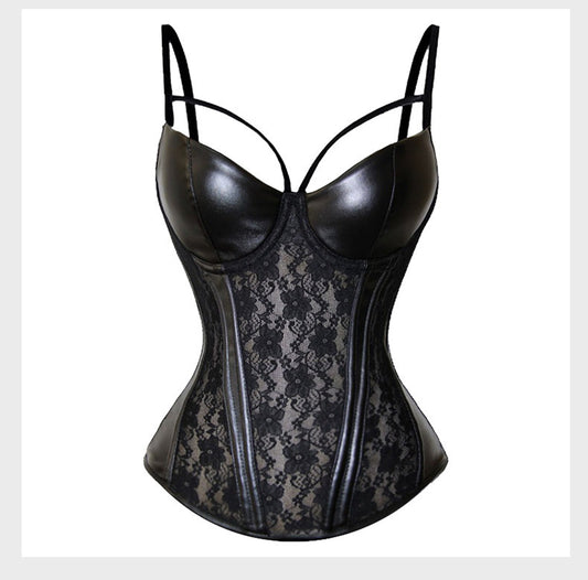 Corset en dentelle sexy européen et américain