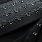 Gaine corset en caoutchouc pressé simple et mat pour femmes