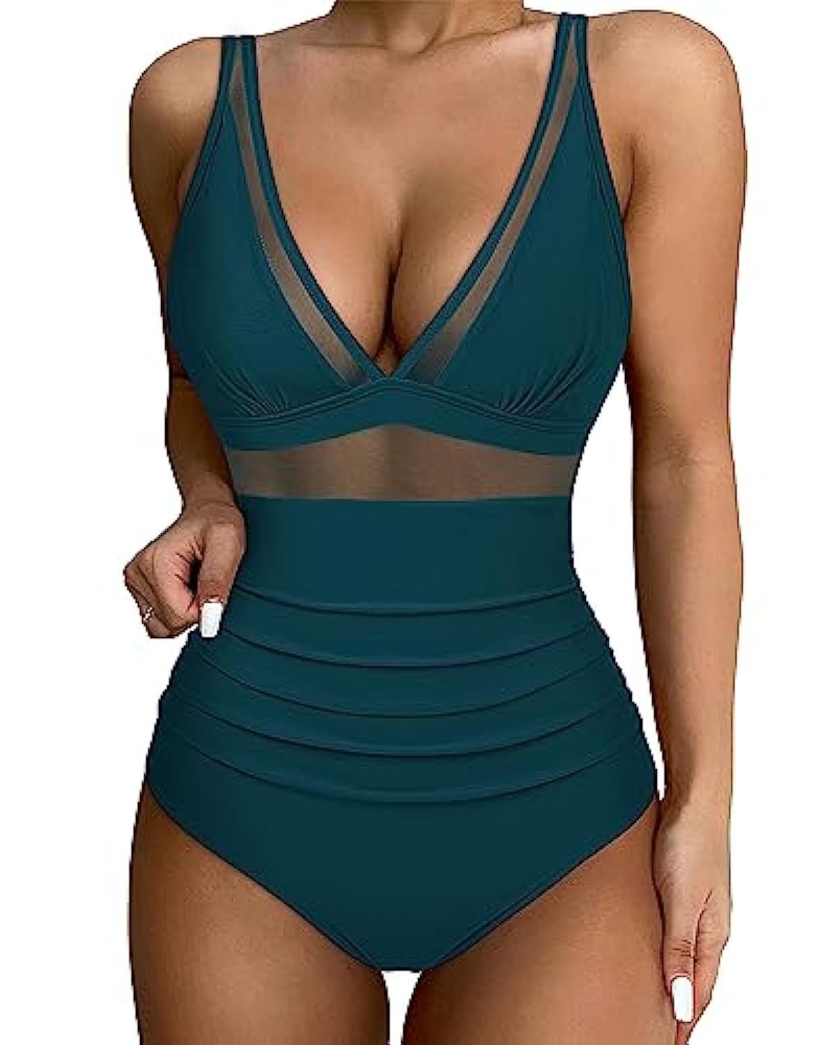 Maillot 1 Pièce Femme – Taille Haute, Sexy & Découpé