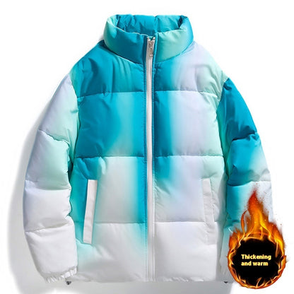 Blouson d'hiver en peluche chaud et épais avec poches