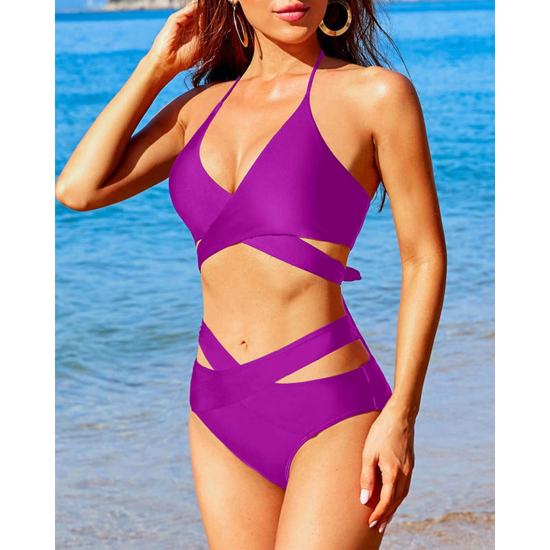 Maillot de bain taille haute