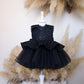 Robe de soirée à paillettes pour hôte de défilé