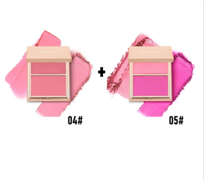 Duo de blush crème et poudre