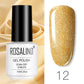 Set de Vernis Gel ROSALIND – Manucure Semi-Permanente, Top Coat UV LED