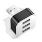 Tête lumineuse de chargement de téléphone portable 3 USB avec port d'extension 1/3