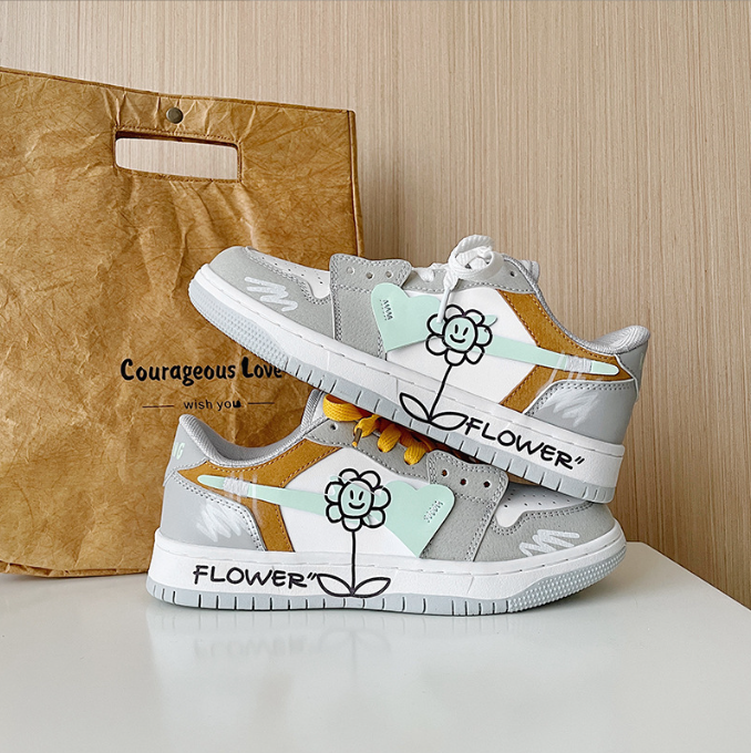 Baskets Homme – Tendance, Sunflower & Skateboard Style