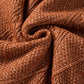 Robe chasuble à épaulettes en maille torsadée vert brumeux