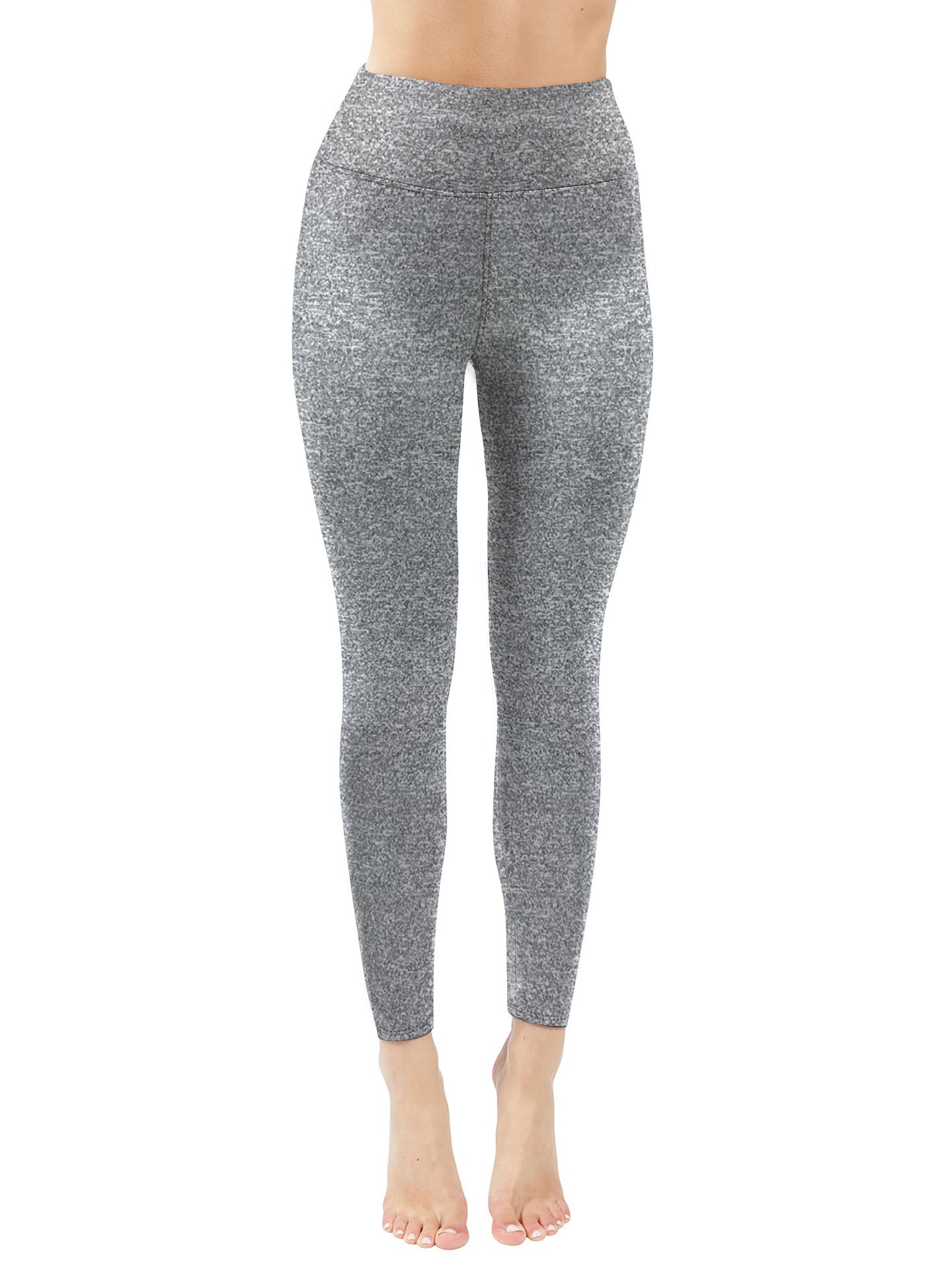 Leggings en molleton rembourré chaud pour femme taille haute