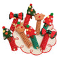 Bandeau élastique de Noël pour enfants, avec fil et spirale pour cheveux, accessoires de coiffure pour enfants.
