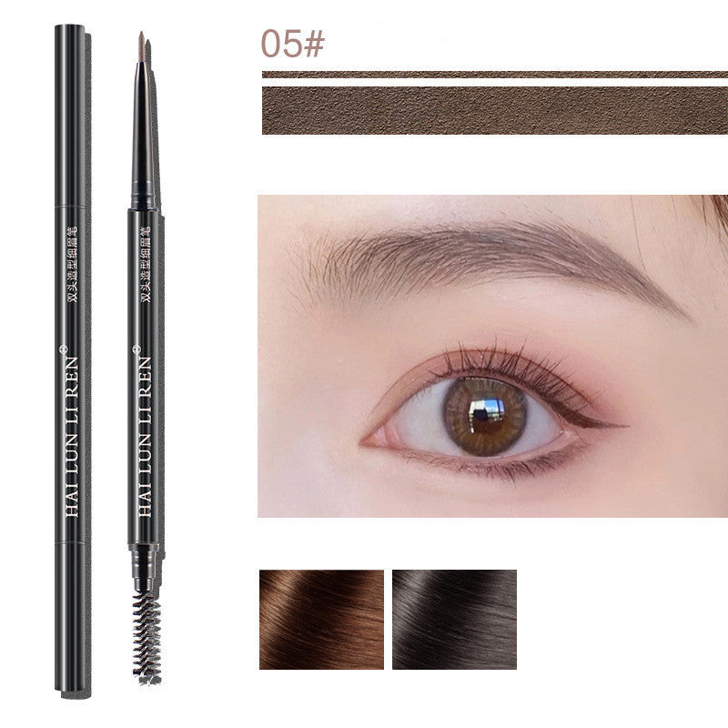 Stylo de maquillage double tête ultrafin