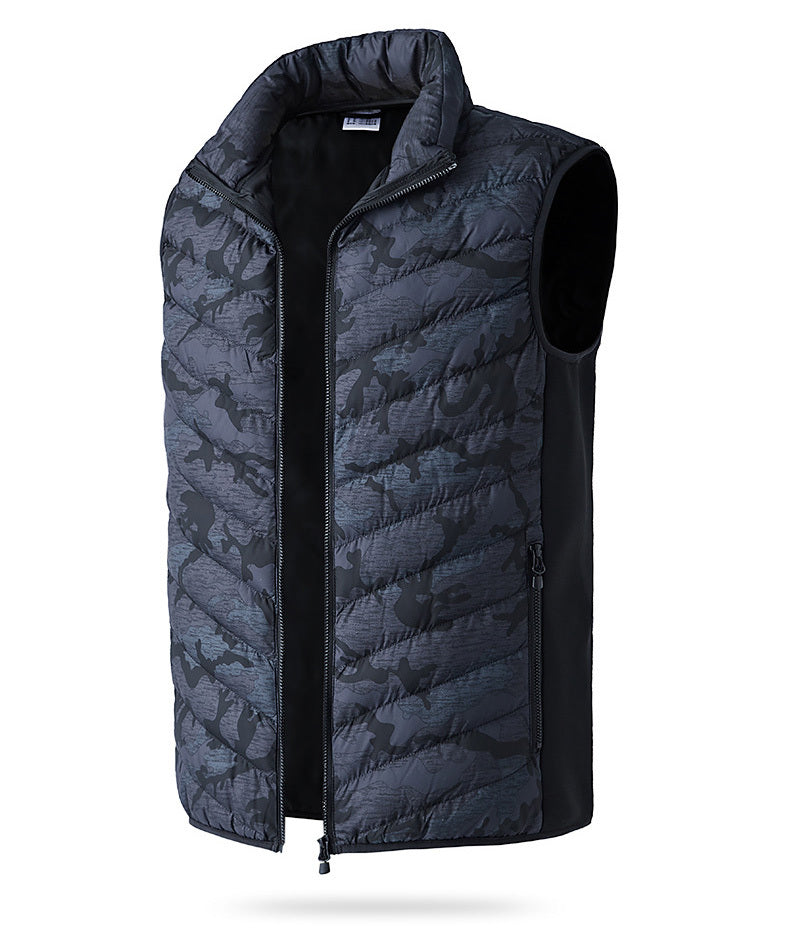 Gilet Hommes USB Chauffage Sans Manches