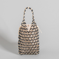 Sac Tissé Femme – Perles en Bois, Design Unique & Fait Main