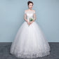 Robe de mariée Qidi robe de mariée à épaules dénudées