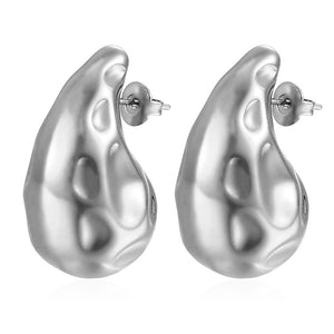 Boucles d'oreilles pendantes en acier inoxydable pour femme