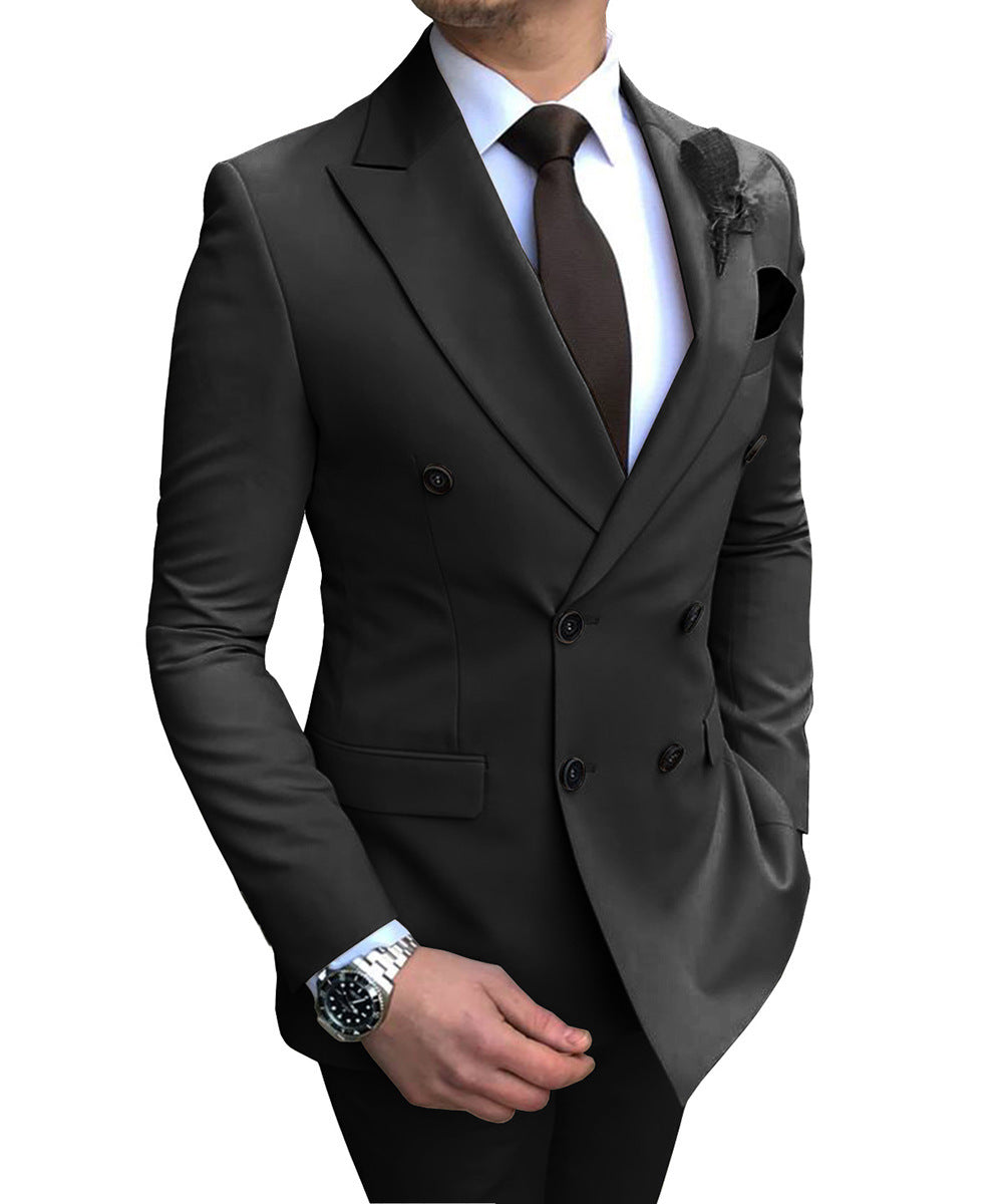Costume deux pièces pour homme, costume de marié pour mariage
