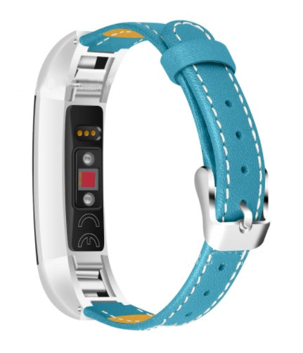 Bracelet intelligent avec affichage de la fréquence cardiaque, bracelet en cuir