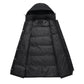 Manteau épais long coupe-vent chaud pour homme