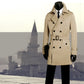 Trench-coat long pour homme