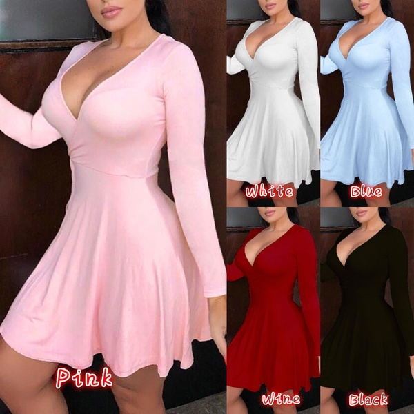 Robe soirée sexy trapèze drapée couleur pure pour femme, mini-robe courte de printemps