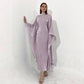 Robe soirée ample turque en polyester pour femme