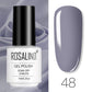 Set de Vernis Gel ROSALIND – Manucure Semi-Permanente, Top Coat UV LED