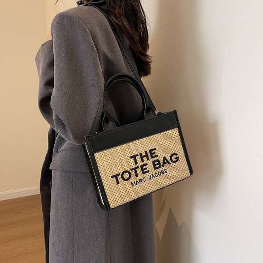 Sac Tissé Femme – Luxe, Cuir PU & Tendance Été