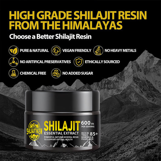 Pommade de résine de Shilajit Pâte de résine