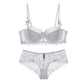 Sous-vêtements sexy et confortables en dentelle et coton fin pour femmes