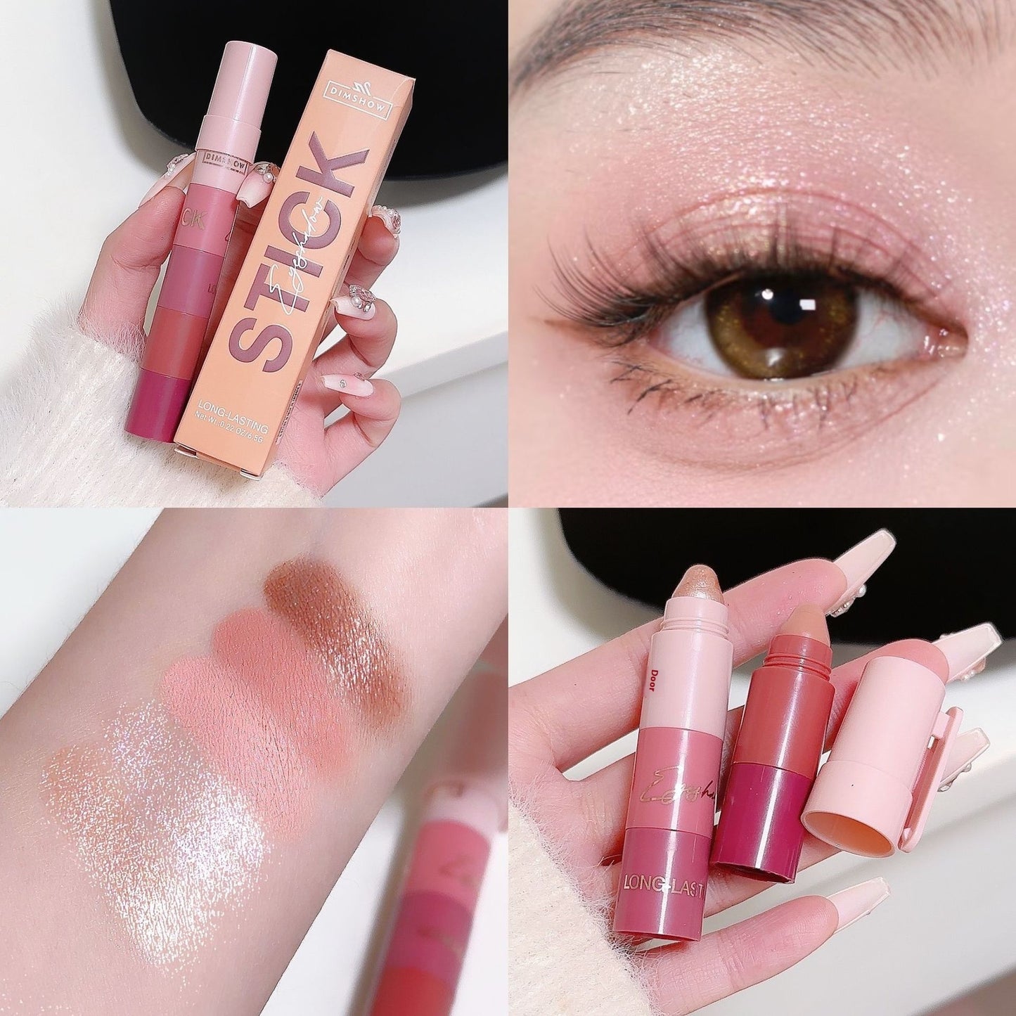 Crayon eyeliner highlight