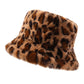 Thai Curry Leopard Peluche à large bord Chapeau de pêcheur d'hiver