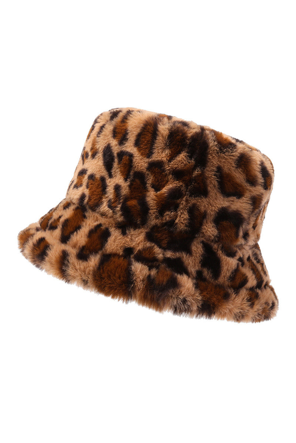 Thai Curry Leopard Peluche à large bord Chapeau de pêcheur d'hiver