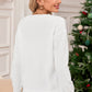 Pull en tricot à col rond Merry & Bright à paillettes blanches