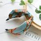 Retro Japanese Style knotted Headband Korean Print