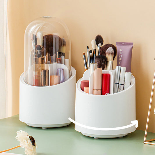 Boîte de rangement rotative pour cosmétiques et maquillage