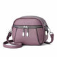 Petit sac à bandoulière rond multi-poches à la mode pour femmes