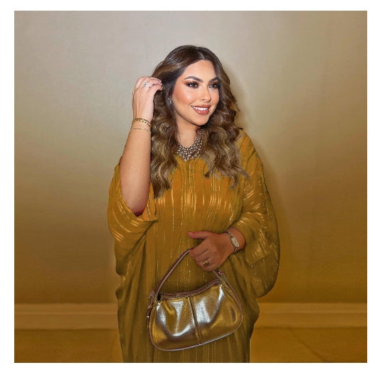 Robe  Soirée Abaya musulmane tendance, robe noire en tissu brillant, ensemble deux pièces