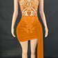 Summer Luxury Evening Dress Female Singer Stage Costume Senior Dress Side Trailing Skirt