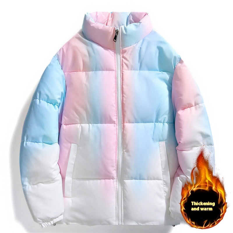 Blouson d'hiver en peluche chaud et épais avec poches