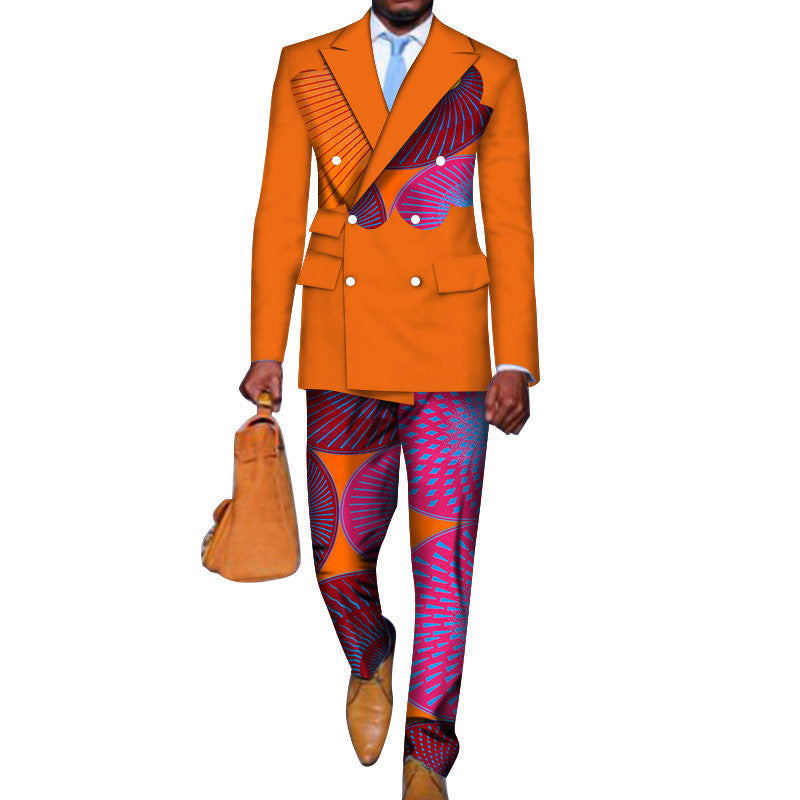 Ensemble de costumes nationaux africains pour hommes