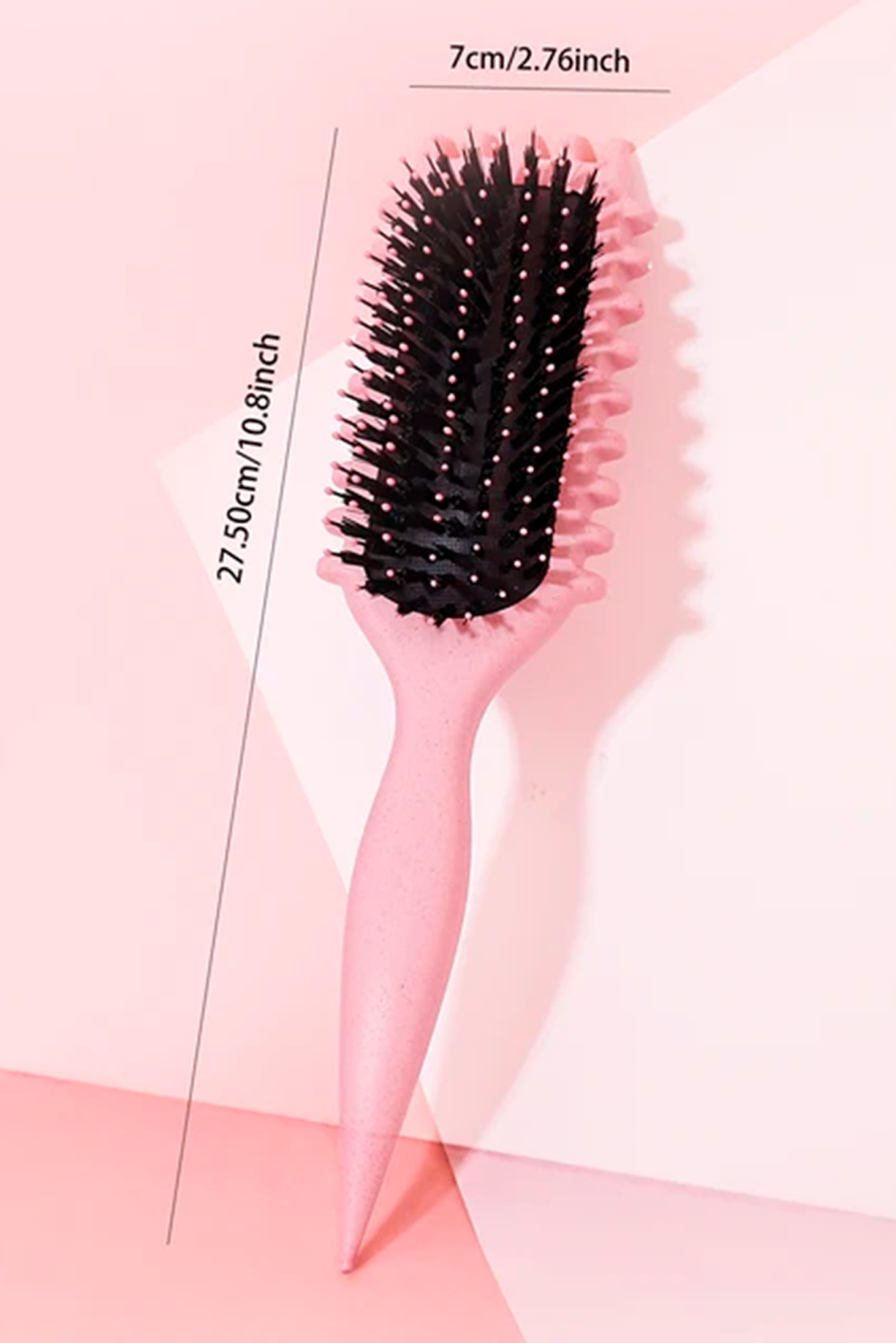 Brosse à cheveux rose Peigne à coussin d'air 1pc