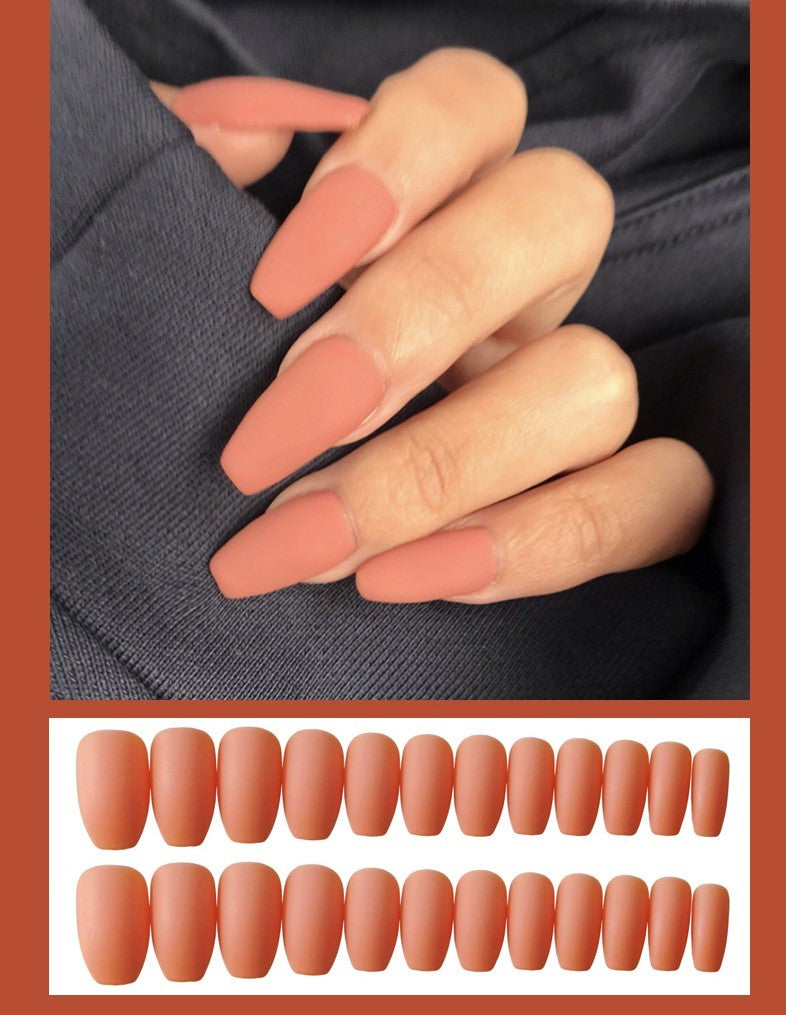 Faux ongles ballet Givré