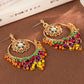 Boucles d'oreilles pendantes Boho Charms en or