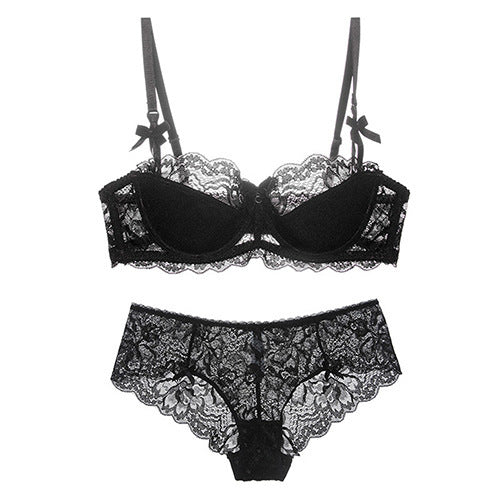 Sous-vêtements sexy et confortables en dentelle et coton fin pour femmes