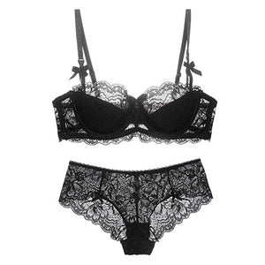Sous-vêtements sexy et confortables en dentelle et coton fin pour femmes