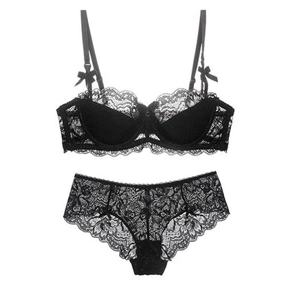 Sous-vêtements sexy et confortables en dentelle et coton fin pour femmes