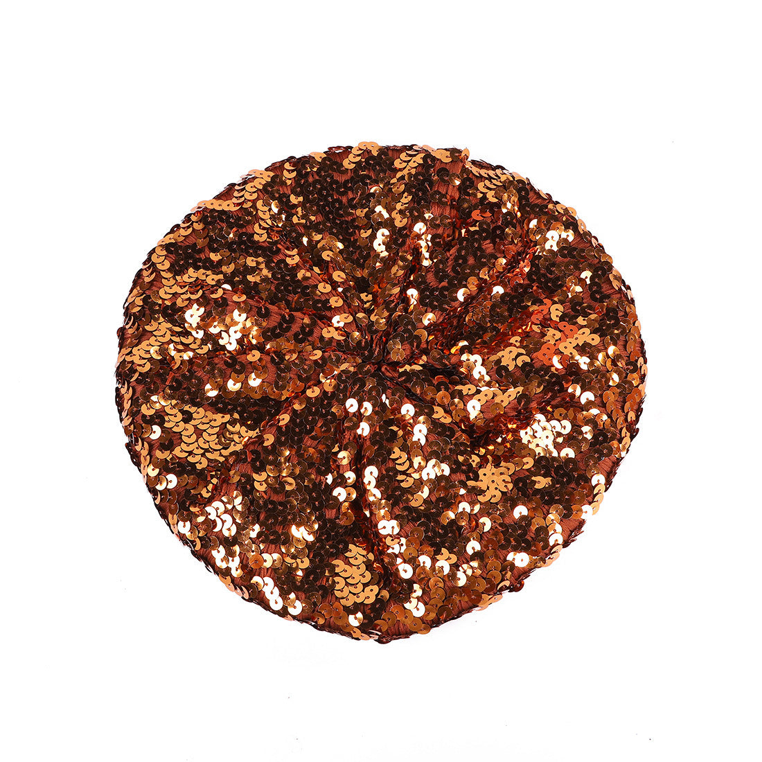 Béret pour femme en paillettes colorées
