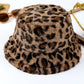 Thai Curry Leopard Peluche à large bord Chapeau de pêcheur d'hiver