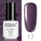 Set de Vernis Gel ROSALIND – Manucure Semi-Permanente, Top Coat UV LED