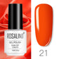 Set de Vernis Gel ROSALIND – Manucure Semi-Permanente, Top Coat UV LED